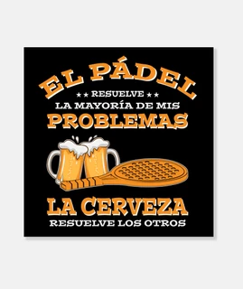 padel y cerveza deporte divertido