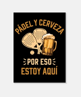 padel y cerveza jugador de padel