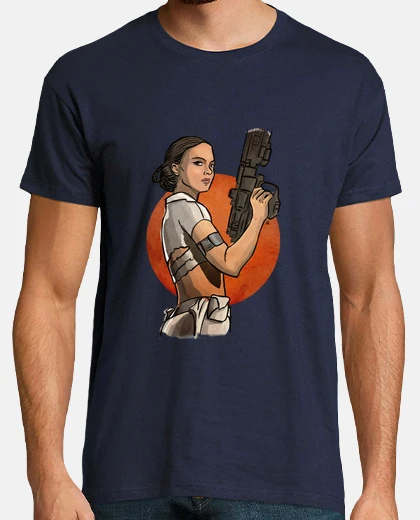 T-shirt padmé amidala rosso