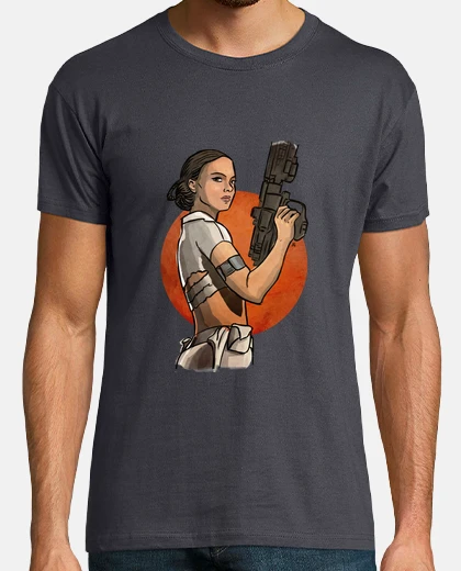 T-shirt padmé amidala rosso