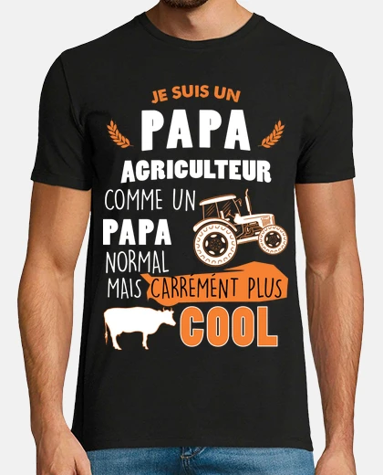 Camiseta padre cerealero criador