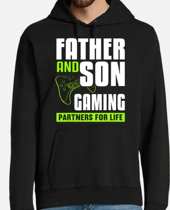 Sudadera padre e hijo companeros de juego. laTostadora