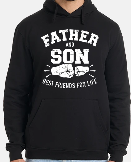 Sudadera padre e hijo mejores amigos de por vida