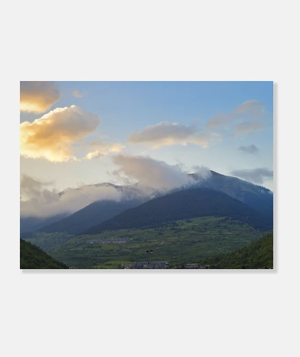 Stampa paesaggio vielha val d&#39;aran
