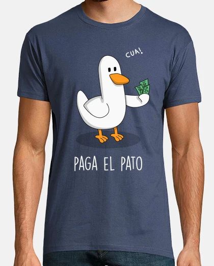 Playera Paga el pato black