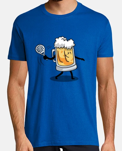 T-shirt pagaia e birra