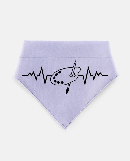 Mascotas painting class electrocardiogram watercolor brushes