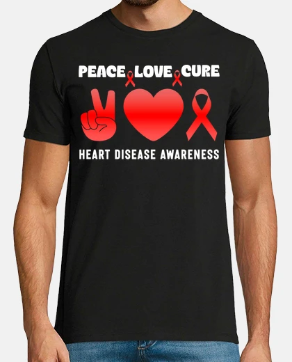 Tee-shirt paix amour guérison sensibilisation aux