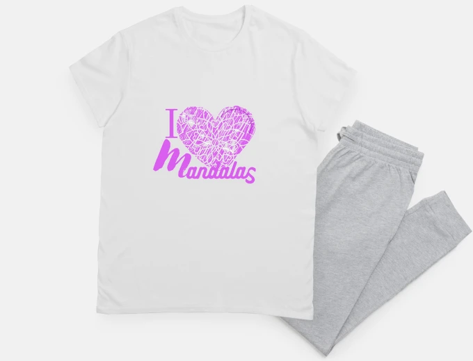 Pyjama pajama love mandala