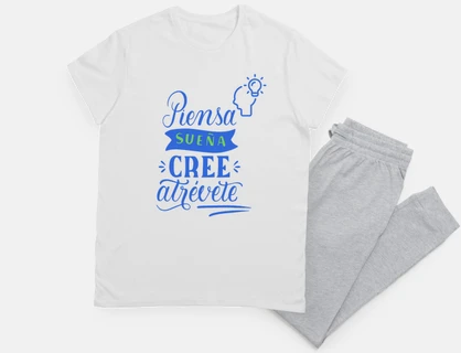 pajamas, think, dream, dare