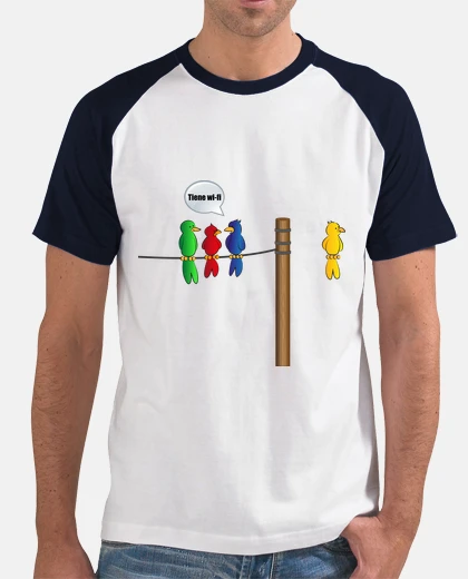 Camiseta Pájaro inalámbrico