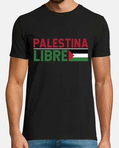 Playera Palestina libre