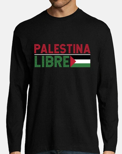 Playera Palestina libre
