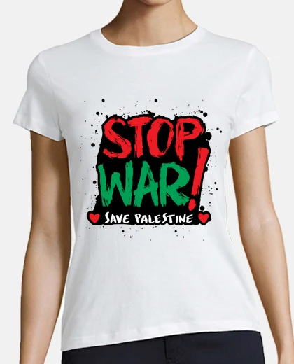 Tee-shirt Palestine solidarité manifestation personnalisable association 