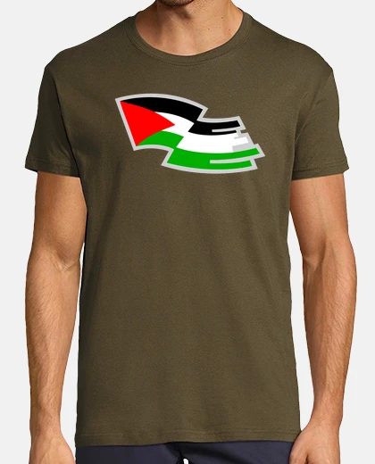 T-shirt Palestinian flag