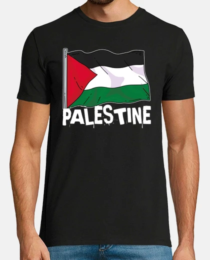 T-shirt palestinian flag