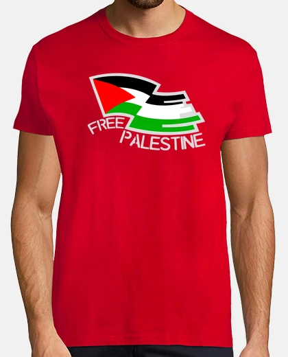T-shirt Palestinian flag free