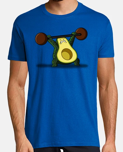 T-shirt palestra di avocado