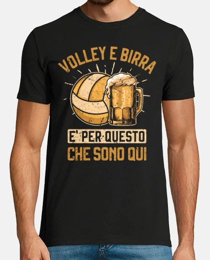 T-shirt Pallavolo e Birra Beach Volley