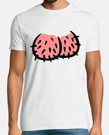 T-shirt palle pene pelose