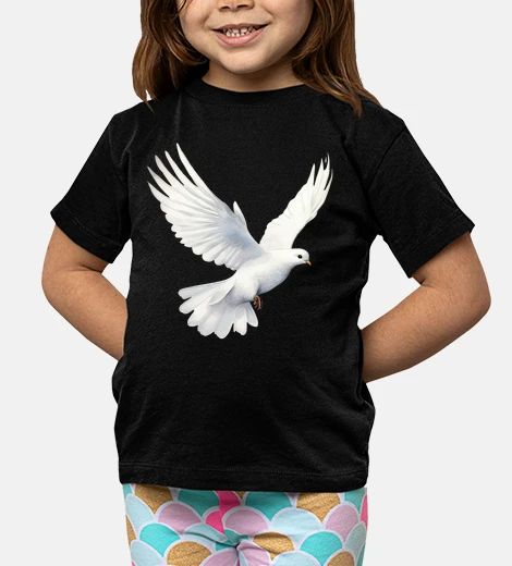 Ropa paloma blanca de la paz para personalizar