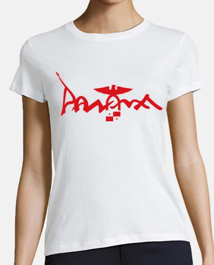 T-shirt pan ama lo scudo del testo dlei t-t-shi