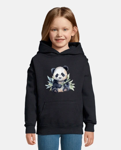 Ropa panda acuarela imagen de panda