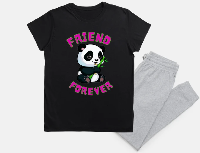 panda amico per sempre