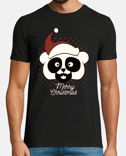 Tee-shirt Panda de Noel