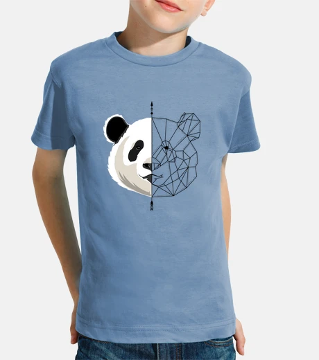 Abbigliamento panda minimalista