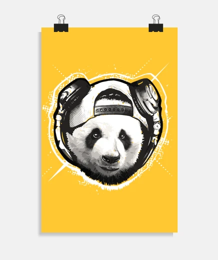 Poster panda music