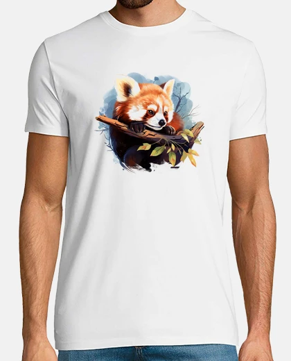 Camiseta Panda rojo