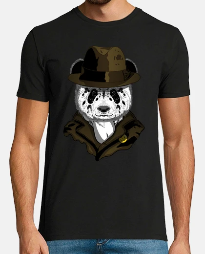 Tee-shirt panda rorschach