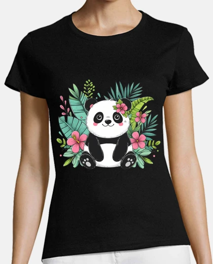 T-shirt panda super carino