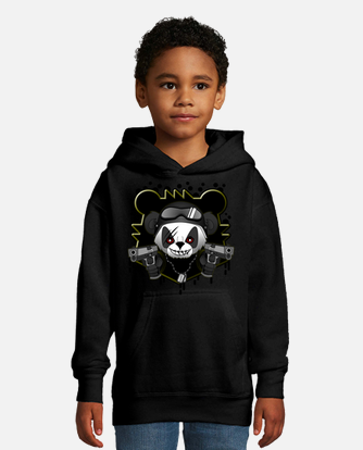 Manga Panda' Sudadera con capucha premium niño