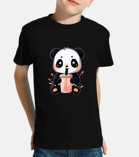Panda Bear Boba Tea Bubble Tea Anime