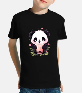 Panda Bear Boba Tea Bubble Tea Anime