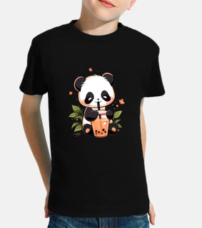 Panda Bear Boba Tea Bubble Tea Anime