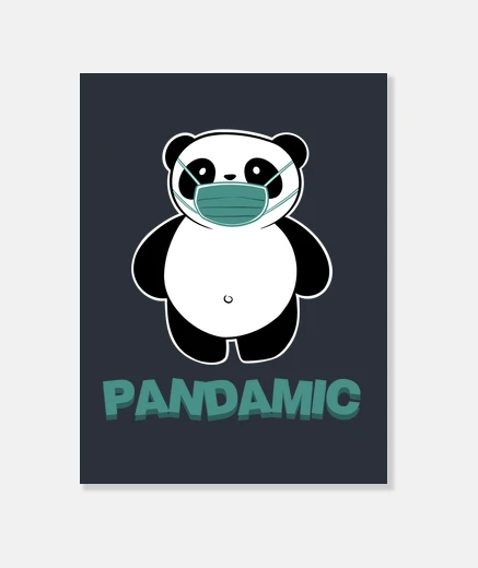 Wall pandamic panda