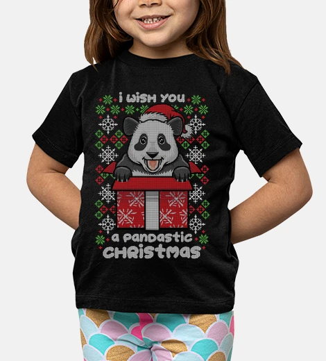 Kids pandastic christmas