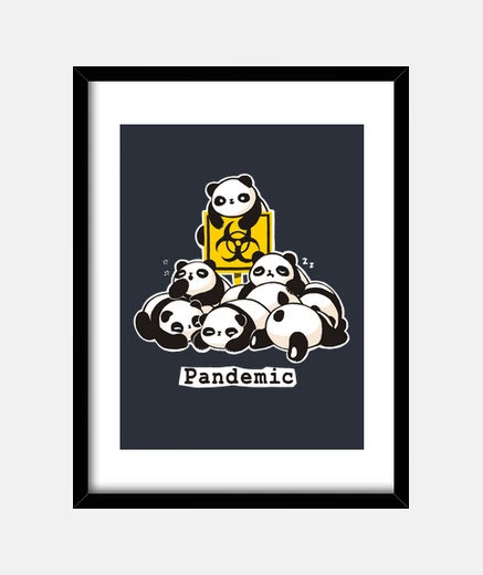 Quadro pandemic 2020 print