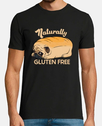 T-shirt pane carlino carino senza glutine