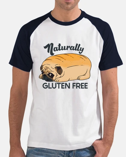 T-shirt pane carlino carino senza glutine