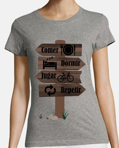 Playera Panel Informativo Bici Negro 1