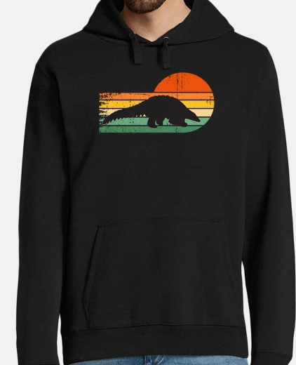 Sudadera pangolín estilo retro vintage