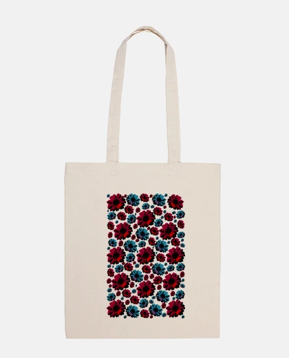 Borsa pannello fiori