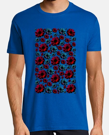 T-shirt pannello fiori