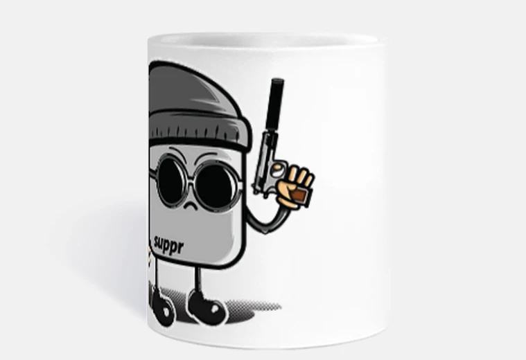 Tazza pannello touch leon