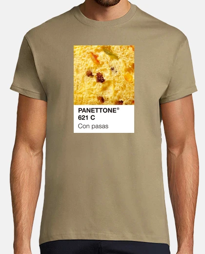 Tee-shirt pantone panettone
