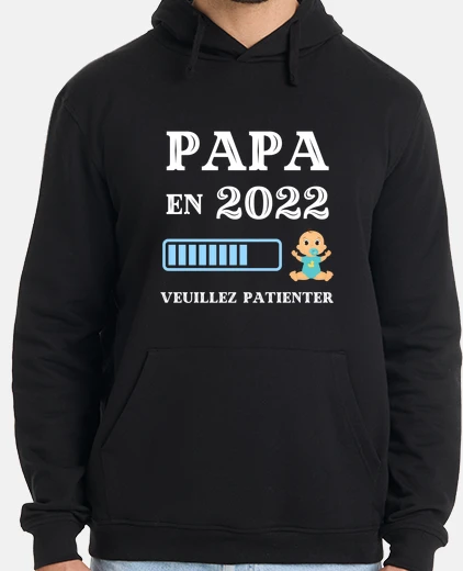 Sudadera papá 2022 anuncio de embarazo de papá